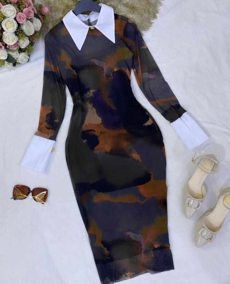 فستان موج سبورت ايليجانت